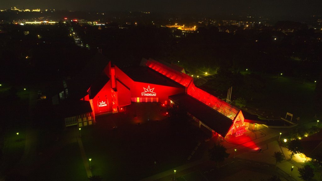 Stadeum von oben. Foto: M. Dammann.