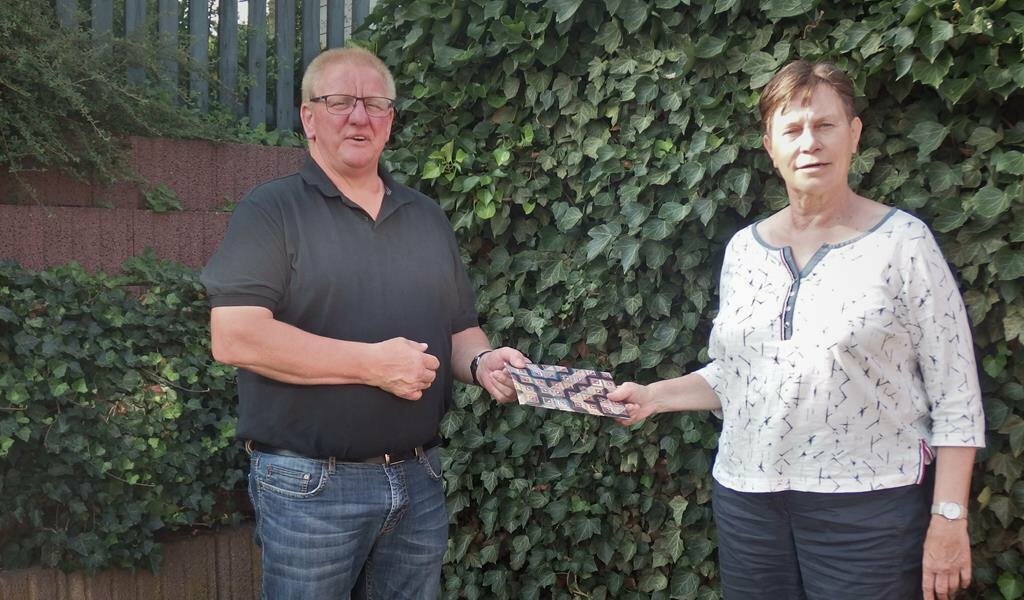 Volker Kück spendete zum 140. Mal Blut.
