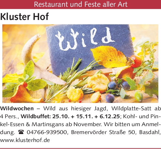 Wildwochen