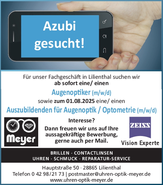 Azubi gesucht