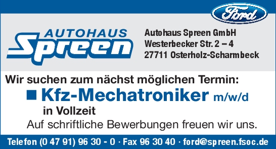 Kfz-Mechatroniker