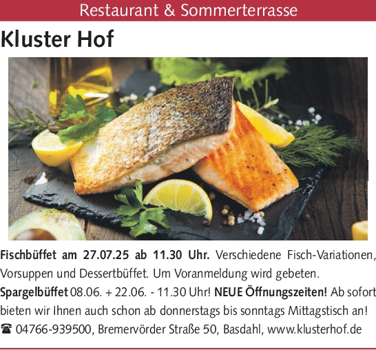 Fischbüffet