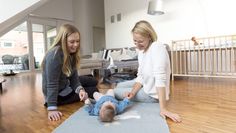 Eltern sollten darauf achten, dass alle Baustoffe emissionsgeprüft sind –  auch beim Boden. Denn ein gesundes Wohnklima ist für Kinder besonders wichtig. Foto: GEV