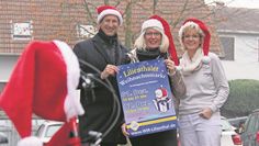 Freuen sich auf den 33. Weihnachtsmarkt: Sven Behrens, Anja Dähncke und Sandra Baad.  Foto: jm