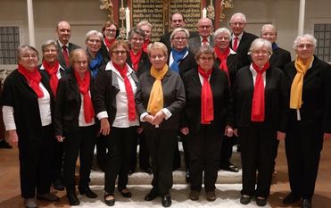 Der Kirchenchor wird gemeinsam mit den anderen Chören der St. Lamberti Kirche das Adventskonzert gestalten. Foto: eb