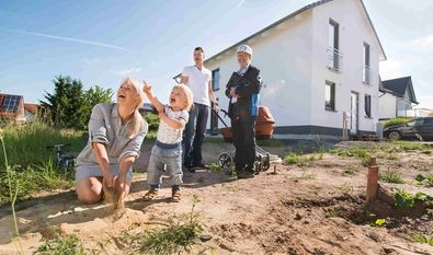 Das Baukindergeld wird derzeit stark nachgefragt. Einen neuen Bauboom erwartet der Verein zur Qualitäts-Controlle am Bau (vqc) hingegen nicht. Foto: eb