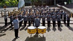 Das Heeresmusikkorps Hannover gastiert im April wieder in der Stadthalle Osterholz-Scharmbeck. Die Erlöse der Konzerte werden jeweils einem guten Zweck gespendet.  Foto: eb