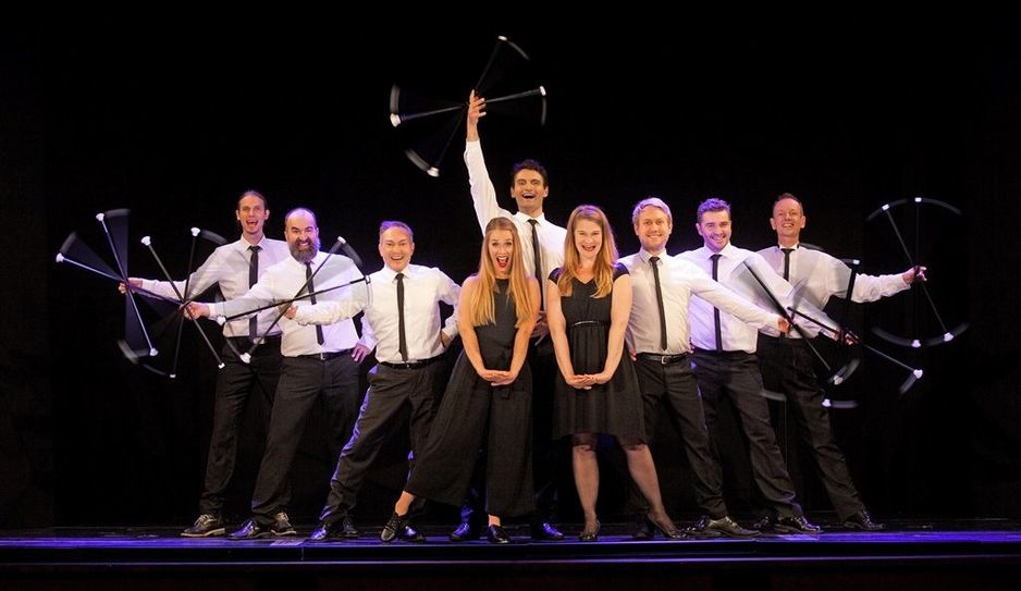 So etwas hat es in Deutschland noch nicht gegeben: Springmaus improvisiert auf der Bühne nach Zurufen aus dem Publikum ein ganzes Musical. Foto: vvg koeln