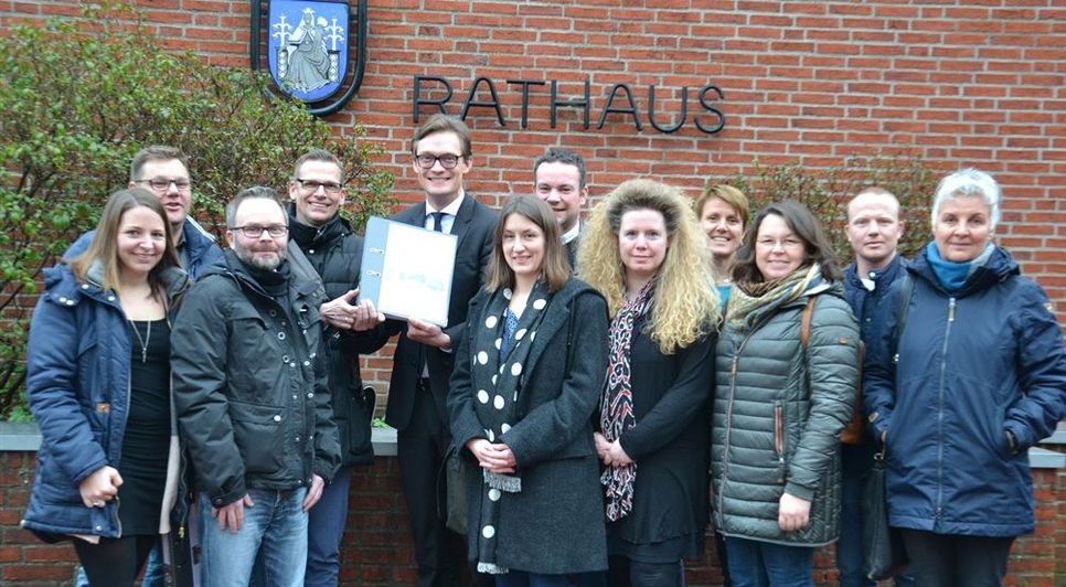 Mitglieder der Arbeits- und Lenkungsgruppen des Dorfentwicklungsplanes „4Dörferregion“ stellten ihre Projekte vor.  Foto: ui