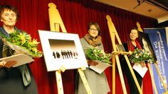 Von links: erster Platz für Hildegard Ziegler-Gräbel (OHZ), zweiter Platz für Christine Huizenag (Worpswede), dritter Platz für Katrin Behrendt-Schottel (OHZ).  Foto: ek