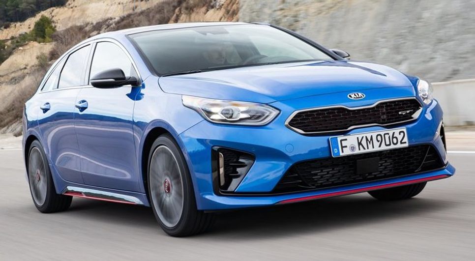 Der dynamisch-elegante Shooting Brake mit leistungsstarker GT-Version, der neue Ceed GT und die Ausführung GT Line feierten jetzt Premiere.  Foto: press.kia.com