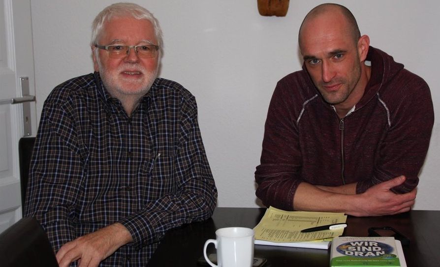 Klaus Jürgen Bönkost (Club of Lilienthal) und Oliver Blau (SPD-Fraktion Lilienthal) wollen sich engagiert dafür einsetzen, dass sich die Gemeinde Lilienthal zu einer nachhaltigen Entwicklung verpflichtet und dabei die Ziele der UN-Agenda 2030 nach und nach auf kommunaler Ebene umsetzt. Foto: mr