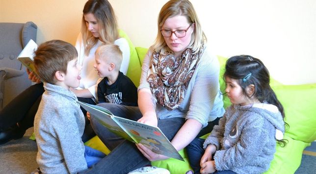 Die Mitarbeiterinnen brauchen auch ihre Pausen. In diesem Ruheraum können sie entspannen. Foto: ui