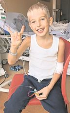 Maurice braucht Hilfe, damit er überleben kann! Am 24. Februar können sich alle gesunden 17- bis 55-Jährigen in der Grundschule Wallhöfen von der DKMS typisieren lassen. Foto: DKMS