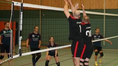 Das Volleyballteam des TV Falkenberg konnte sich im Punktspiel durchsetzen.  Foto: eb