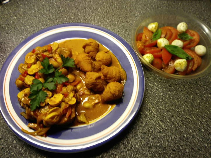 Meikes „Feurige Schnitzel“: Da bekommt man doch direkt Appetit! Foto: Meike