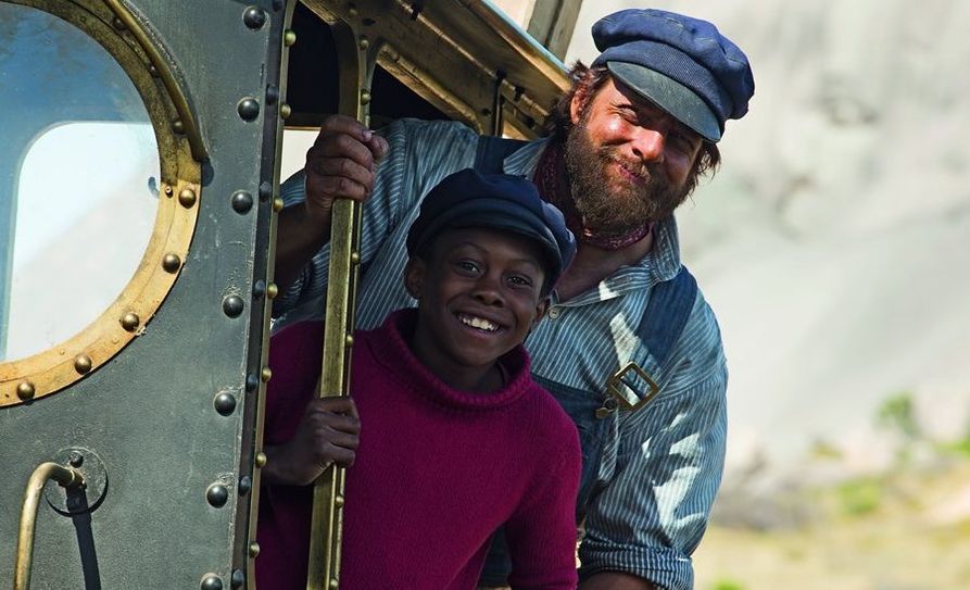Jim Knopf und Lukas der Lokomotivführer. Foto: Warner Bros.