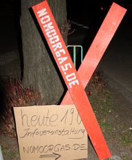 Vergangene Woche fand eine Infoveranstaltung der BI NoMoorGas auch im Borgfelder Landhaus statt. Mehr als 150 Menschen nahmen an der Veranstaltung teil. Foto: mr