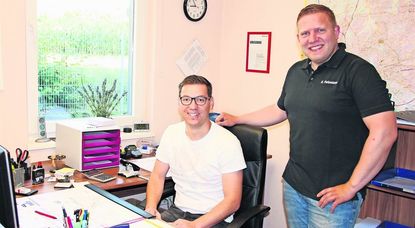Ein super Team und ein Chef, der hinter seinen Mitarbeitern steht, das ist das Erfolgsgeheimnis von Peimann Metallbau in Basdahl. 
 Foto: kw (Archiv)