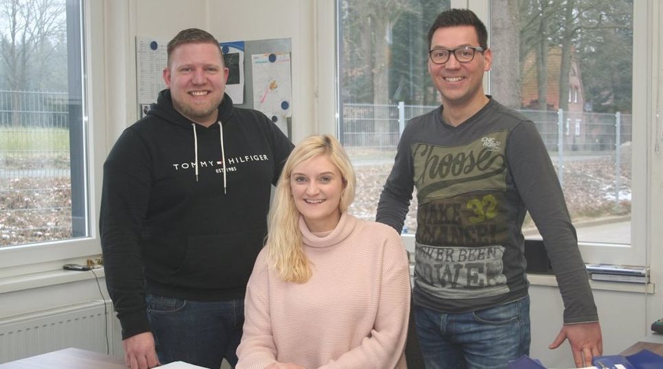 Ein super Team und ein Chef, der hinter seinen Mitarbeitern steht, das ist das Erfolgsgeheimnis von
Peimann Metallbau in Basdahl. Und das schönste: Es werden noch Mitarbeiter gesucht!
Foto: kw (Archiv)