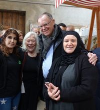 Ministerpräsident Stephan Weil (SPD) besucht den Beverstedter RegioMarkt. Fotos: khe