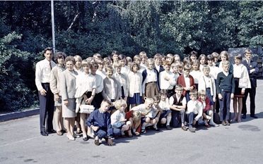 1968 reiste der Elmer Kinderchor zum Bundessängerfest nach Stuttgart. Foto: eb