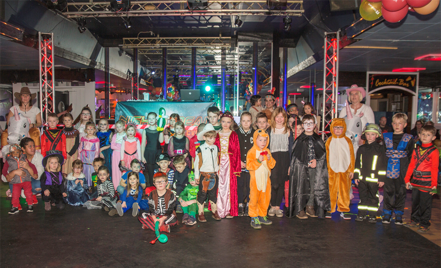 Mit rund 100 verkleideten Kindern feierte der TSV Karlshöfen ein großes Faschingsfest. Foto: eb