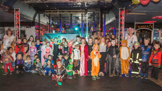 Mit rund 100 verkleideten Kindern feierte der TSV Karlshöfen ein großes Faschingsfest. Foto: eb