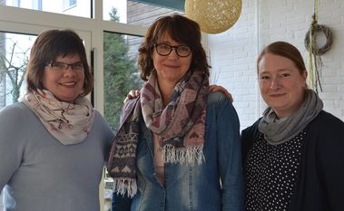 Die Mitarbeiterinnen des ambulanten Betreuungsdienstes MOBILE der Lebenshilfe Bremervörde/Zeven freuen sich auf viele interessierte Besucher. Foto: eb