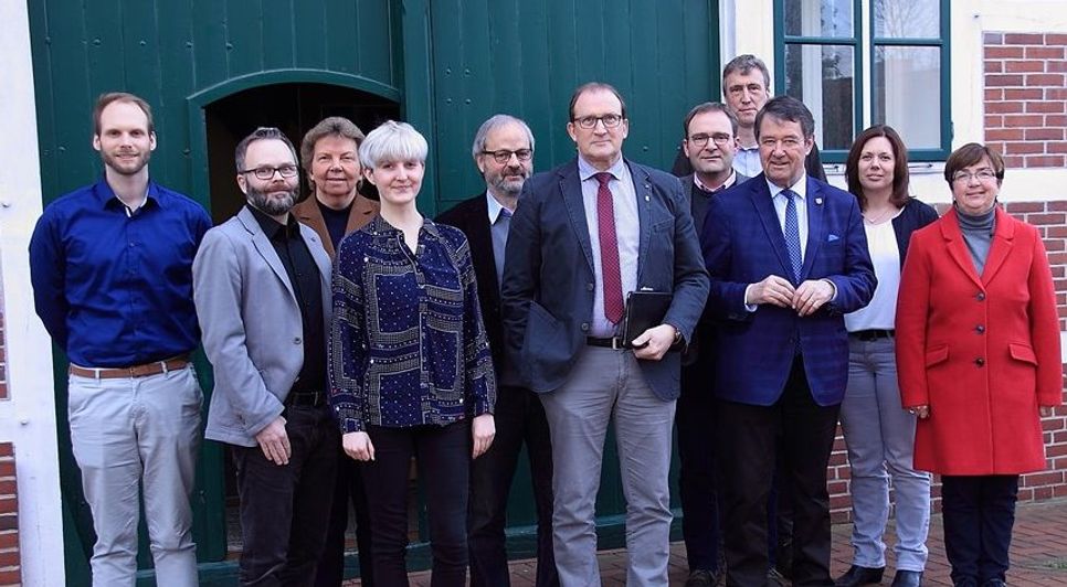 Vertreter der sechs an der ILE-Region Moorexpress-Stader Geest Komunen trafen sich zum Informationsaustausch und Zukunftsplanung.  Foto: ls