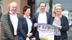 Stellten das umfangreiche Programm zum WIR-Frühlingsfest vor (von links): Michael Timm, Martina Dammann, Sven Behrens und Anja Dähncke.  Foto: ui