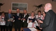 Der gemischte Chor „Polyhymnia“ Mittelstenahe hatte zum Liedernachmittag eingeladen. Foto: sla