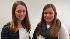 Foto (v.links): Milena Mehrtens und Annika Baldt Foto: eb
