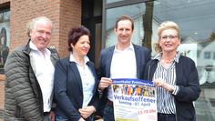Stellten das umfangreiche Programm zum WIR-Frühlingsfest vor (von links): Michael Timm, Martina Dammann, Sven Behrens und Anja Dähncke.  Foto: ui