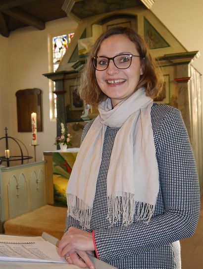 Pastorin Christina Riegert verlässt Gemeinde. Foto: eb.