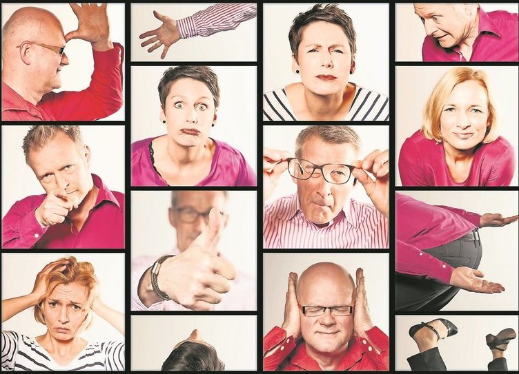 Jede Show ist einmaling: instant impro kommen am 12. Mai wieder in den Kulturhof Heyerhöfen. Foto: Manja Herrmann