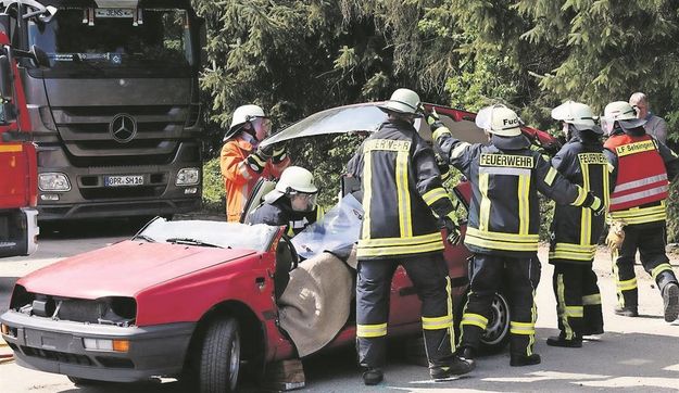 Die Besucher dürfen sich auch in diesem Jahr darauf freuen, der Freiwilligen Feuerwehr bei ihrer Arbeit über die Schulter zu schauen. Foto: Archiv/mh