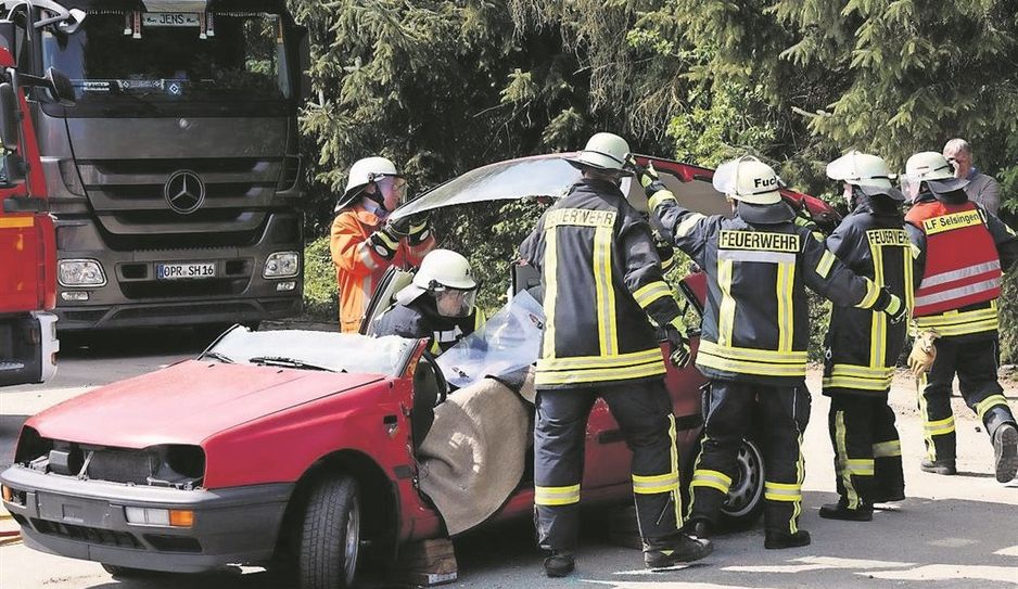 Die Besucher dürfen sich auch in diesem Jahr darauf freuen, der Freiwilligen Feuerwehr bei ihrer Arbeit über die Schulter zu schauen. Foto: Archiv/mh
