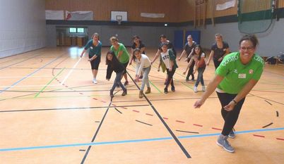 Die teilnehmenden Frauen und Kinder hatten viel Spaß. Foto: eb