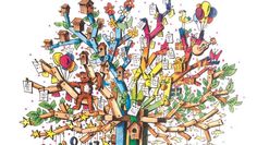 Die Idee eines Wunschbaumes von Olaf Kock.  Foto: eb