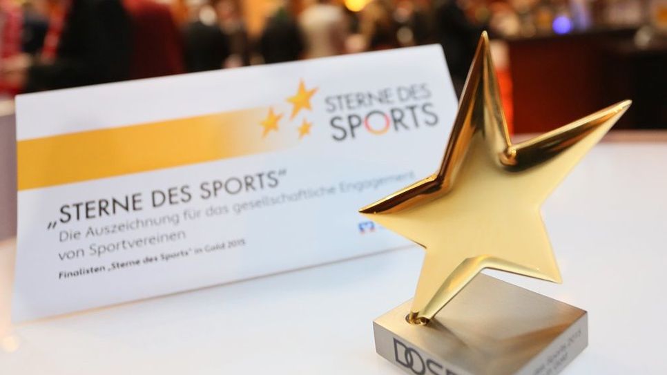 Mit dem Vereinswettbewerb „Sterne des Sports“ würdigen der DOSB und die deutschen Volksbanken Raiffeisenbanken die Arbeit der Vereine. Foto: eb