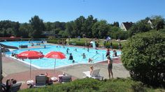 Ins kühle Nass springen oder einfach nur auf den Liegewiesen relaxen. Genau das ist die Devise im Freibad. Foto: eb