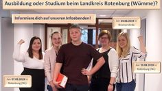 Die Auszubildenden des Landkreises wollen zeigen, dass ihr Arbeit in der kommunalen Verwaltung Spaß macht. Foto: eb