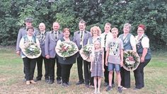 Die Schützengesellschaft Brillit mit ihrer amtierenden Königsfamilie feier am 15. Juni ihr Schützenfest mit einem großen Festball. Foto: Archiv/im
