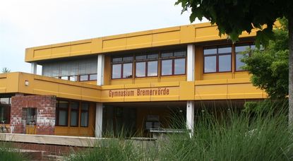 Erst vor 40 Jahren erstellt, aber schulbautechnisch bereits im Greisenalter: das Gymnasium Bremervörde.  Foto: sla