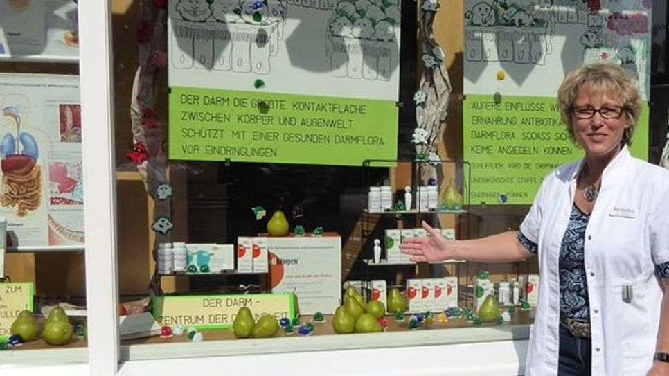 Tanja von Salzen ist Darmberaterin in der „Alten Apotheke“ in Osterholz-Scharmbeck. Der Vortrag „Darm gesund - Mensch gesund“ klärt über die Forschungen in der Darmmedizin auf.  Foto: hc