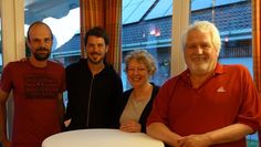 Der erste Vorsitzende Heino Runge (r.) freut sich auf eine gute Zusammenarbeit mit Gitta Rösing (Schriftführerin),  Maurice Neuwirth (zweiter Vorsitzender) und Kassenwart Stefan Junge.  Foto: khe