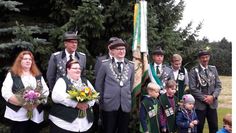 Die amtierende Königsfamilie wird am 29. und 30. Juni noch einmal gebührend gefeiert. Foto: eb