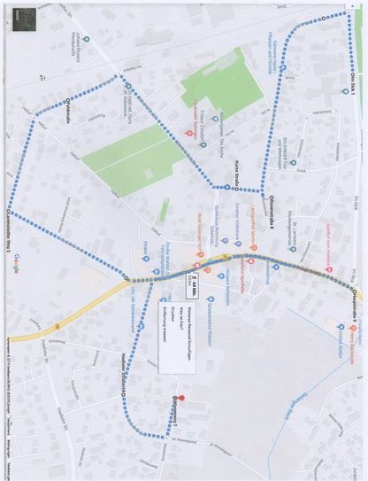 Der Festumzug erstreckt sich auf eine 3,5 Kilometer lange Strecke in der Zeit von 14 bis 16 uhr müssen Verkehrsteilnehmer in diesem Gebiet mit Behinderungen rechnen. Foto: eb