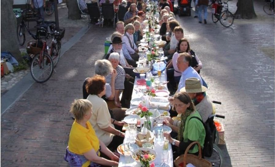 Das traditionelle Worpsweder Bergfest.  Foto: eb